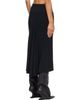 Rick Owens Rick Owens Black Tower A Line Bias Midi Skirt - 3