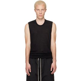 Rick Owens Rick Owens Black Tower Basic SL Tank Top