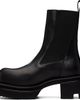 Rick Owens Rick Owens Black Tower Beatle Bogun Chelsea Boots - 3