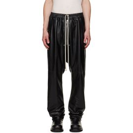 Rick Owens Rick Owens Black Tower Bela Leather Pants