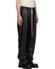 Rick Owens Rick Owens Black Tower Bela Leather Pants - 2