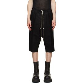 Rick Owens Rick Owens Black Tower Bela Pods Shorts