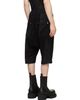 Rick Owens Rick Owens Black Tower Bela Pods Shorts - 3