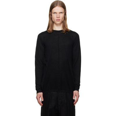 Rick Owens Rick Owens Black Tower Biker Level Sweater