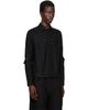 Rick Owens Rick Owens Black Tower Bonotto Whipcord Rowland Shirt - 2