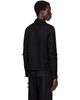 Rick Owens Rick Owens Black Tower Bonotto Whipcord Rowland Shirt - 3