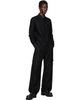 Rick Owens Rick Owens Black Tower Bonotto Whipcord Rowland Shirt - 4
