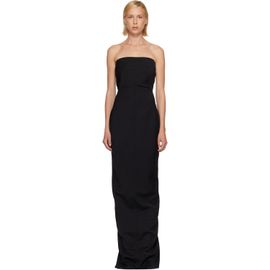 Rick Owens Rick Owens Black Tower Bustier Maxi Dress