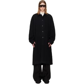 Rick Owens Rick Owens Black Tower Buttoned Brad Coat
