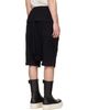Rick Owens Rick Owens Black Tower Cargo Pods Shorts - 3