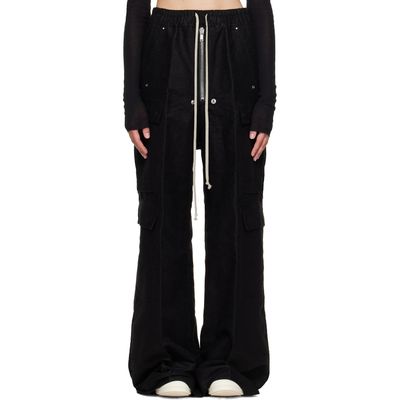 Rick Owens Rick Owens Black Tower Cargobelas Trousers