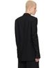 Rick Owens Rick Owens Black Tower Concordian Blazer - 3
