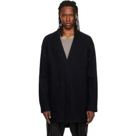 Rick Owens Rick Owens Black Tower Concordian Shirt