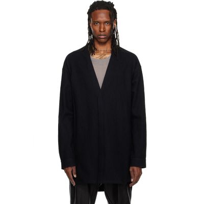 Rick Owens Rick Owens Black Tower Concordian Shirt