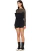 Rick Owens Rick Owens Black Tower Crater Shorts - 4