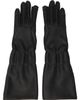 Rick Owens Rick Owens Black Tower Cuffed Gloves - 1
