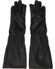 Rick Owens Rick Owens Black Tower Cuffed Gloves - 2
