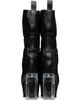 Rick Owens Rick Owens Black Tower Cuffed Taquito Pull On Boots - 2