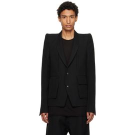 Rick Owens Rick Owens Black Tower Custom Larry Jacket