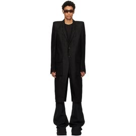 Rick Owens Rick Owens Black Tower Customs Larry Coat