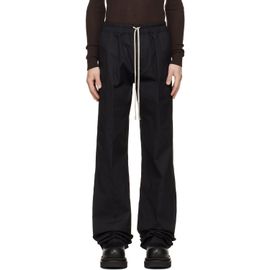 Rick Owens Rick Owens Black Tower Dietrich Drawstring Trousers