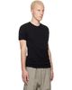 Rick Owens Rick Owens Black Tower Double S/S T-shirt - 2