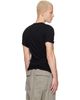Rick Owens Rick Owens Black Tower Double S/S T-shirt - 3