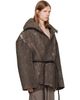 Rick Owens Rick Owens Black Tower Dracucollar Jacket - 2