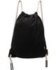 Rick Owens Rick Owens Black Tower Drawstring Backpack - 1