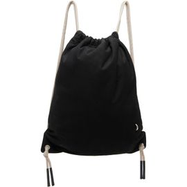 Rick Owens Rick Owens Black Tower Drawstring Backpack