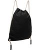 Rick Owens Rick Owens Black Tower Drawstring Backpack - 2