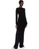 Rick Owens Rick Owens Black Tower Easy Long Top Midi Dress - 4