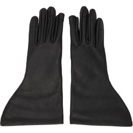 Rick Owens Rick Owens Black Tower Flared Gloves