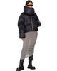 Rick Owens Rick Owens Black Tower Funnel Neck Down Jacket - 5