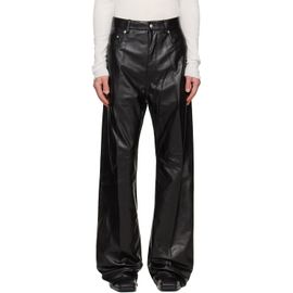 Rick Owens Rick Owens Black Tower Geth Leather Pants