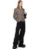 Rick Owens Rick Owens Black Tower Geth Wool Whipcord Jeans - 4