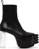 Rick Owens Rick Owens Black Tower Grilled Kiss 45 Boots - 1