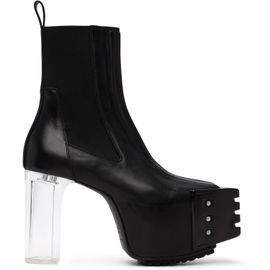 Rick Owens Rick Owens Black Tower Grilled Kiss 45 Boots