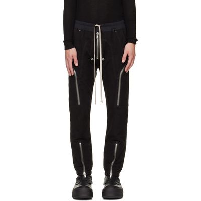 Rick Owens Rick Owens Black Tower Heizer Cargo Pants