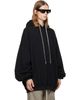 Rick Owens Rick Owens Black Tower Hun Hoodie - 2