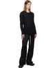 Rick Owens Rick Owens Black Tower Jumbolace Low Sneaks Sneakers - 5