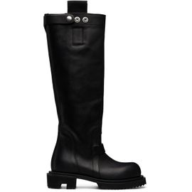 Rick Owens Rick Owens Black Tower Knee Pull-On Gabe Tall Boots