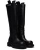Rick Owens Rick Owens Black Tower Knee Pull-On Gabe Tall Boots - 4