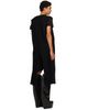 Rick Owens Rick Owens Black Tower Lab Vest Cardigan - 3