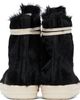 Rick Owens Rick Owens Black Tower Leather Hair-On Sneakers - 2