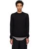 Rick Owens Rick Owens Black Tower Level Lupetto Sweater - 1