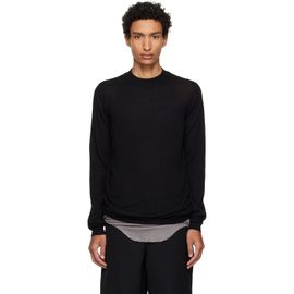 Rick Owens Rick Owens Black Tower Level Lupetto Sweater