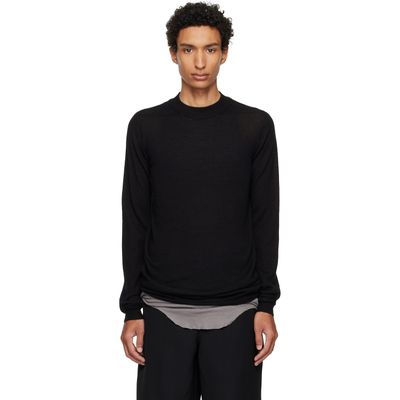Rick Owens Rick Owens Black Tower Level Lupetto Sweater