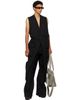 Rick Owens Rick Owens Black Tower Long Lab Cargo Vest - 4