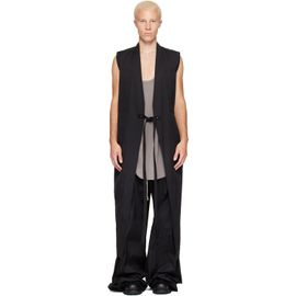 Rick Owens Rick Owens Black Tower Long Lab Vest